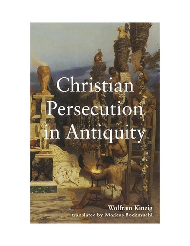 تصویر کتاب Christian Persecution in Antiquity